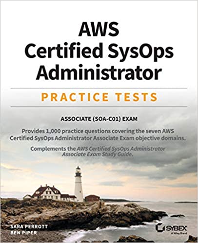 Cover page of AWS SysOps Administrator Practice Tests book